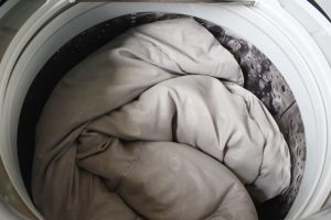 Daunendecke Waschmaschine waschen trocken
