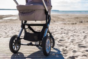kinderwagen reifen groß strand profil