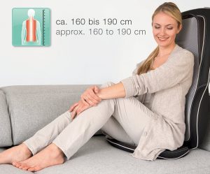 massagesitzauflage test massage flexibel