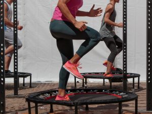minitrampolin test trampolin workout